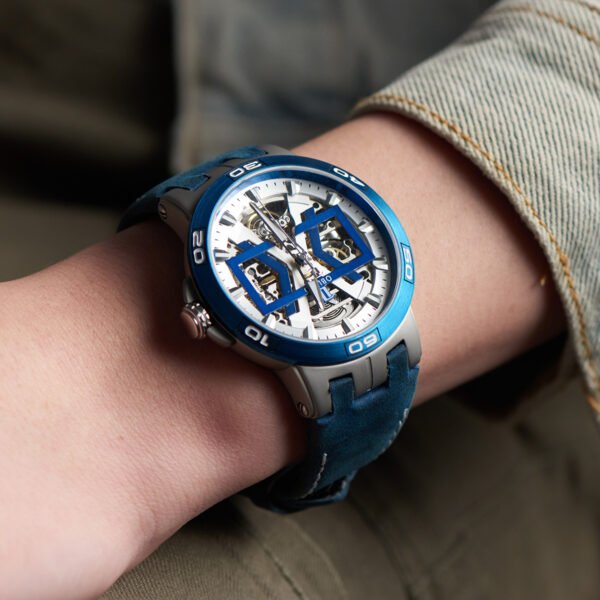 Allied Forces Skeleton Men’s Automatic Watch UM-TLLL - Image 5
