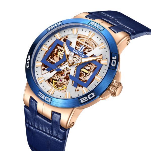 Allied Forces Skeleton Men’s Automatic Watch UM-TLP - Image 3