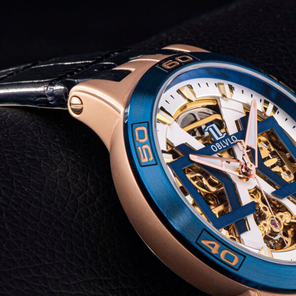 Allied Forces Skeleton Men’s Automatic Watch UM-TLP - Image 4