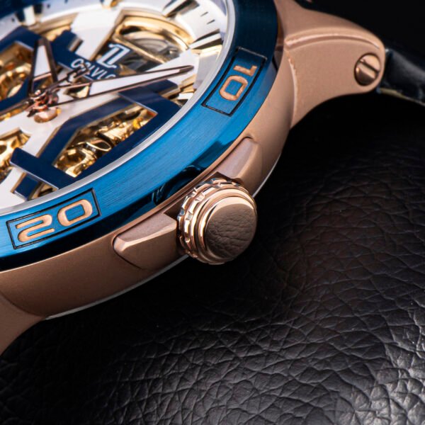 Allied Forces Skeleton Men’s Automatic Watch UM-TLP - Image 7