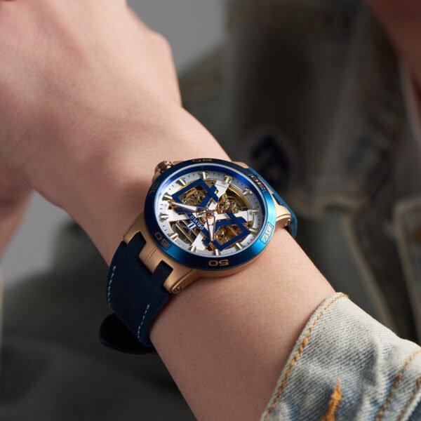 Allied Forces Skeleton Men’s Automatic Watch UM-TLPL - Image 5