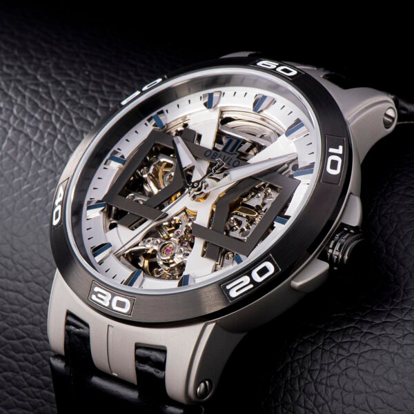 Allied Forces Skeleton Men’s Automatic Watch UM-TWB - Image 7