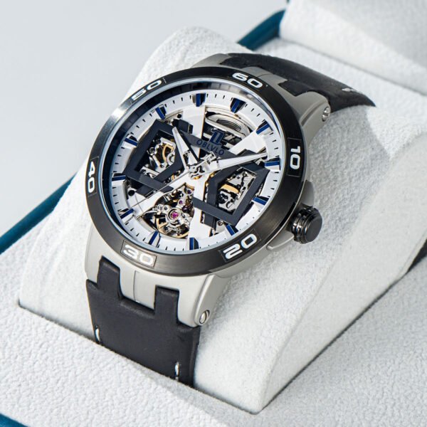 Allied Forces Skeleton Men’s Automatic Watch UM-TWBL - Image 2